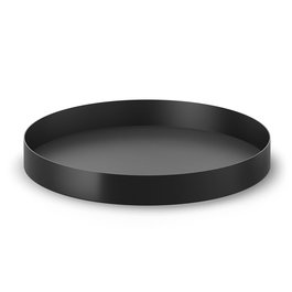 Zack Bandeja Trevo 30 cm Acero Inoxidable Recubrimiento Negro